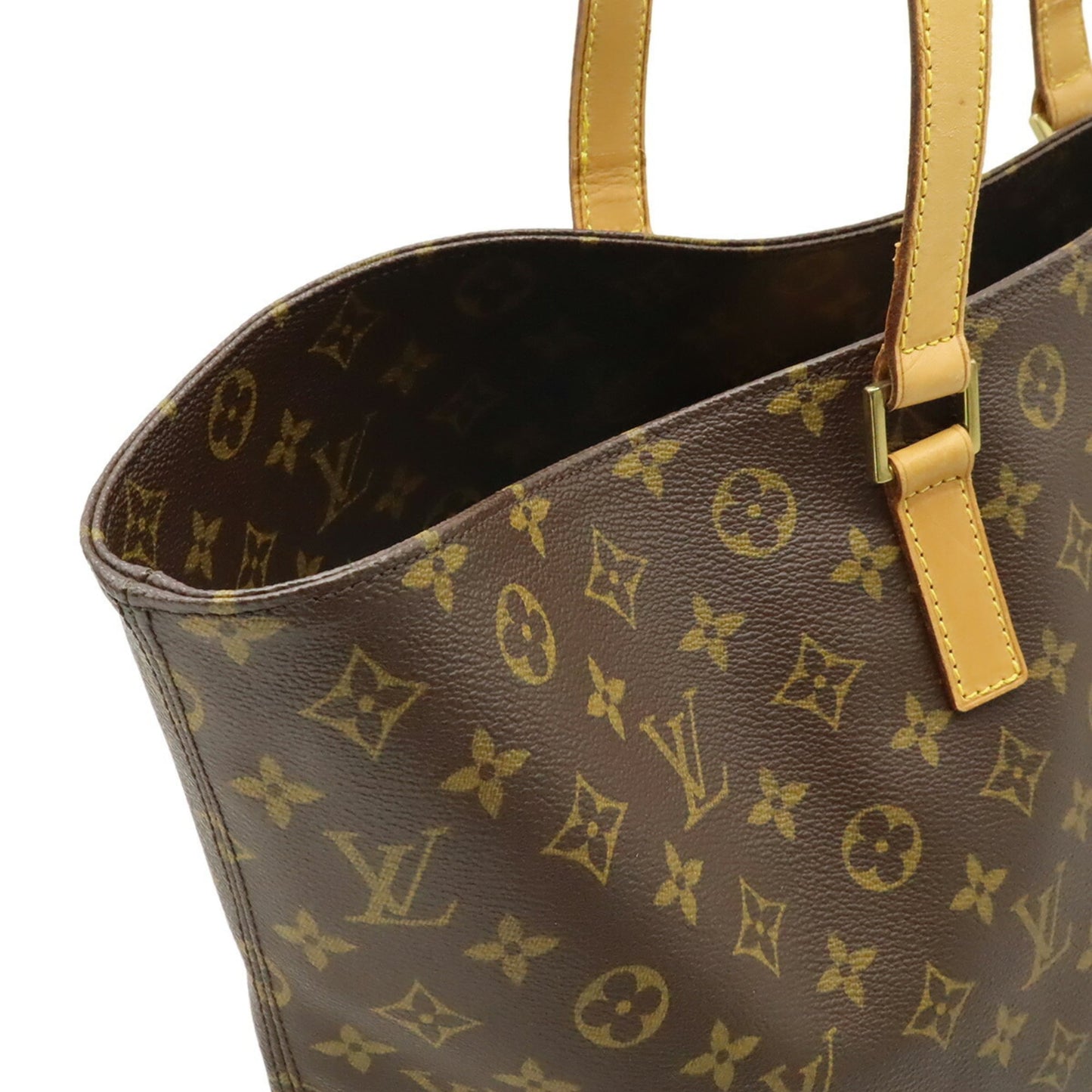 Louis Vuitton Brown Monogram Shoulder Bag Tote Bag (Pre-Owned)