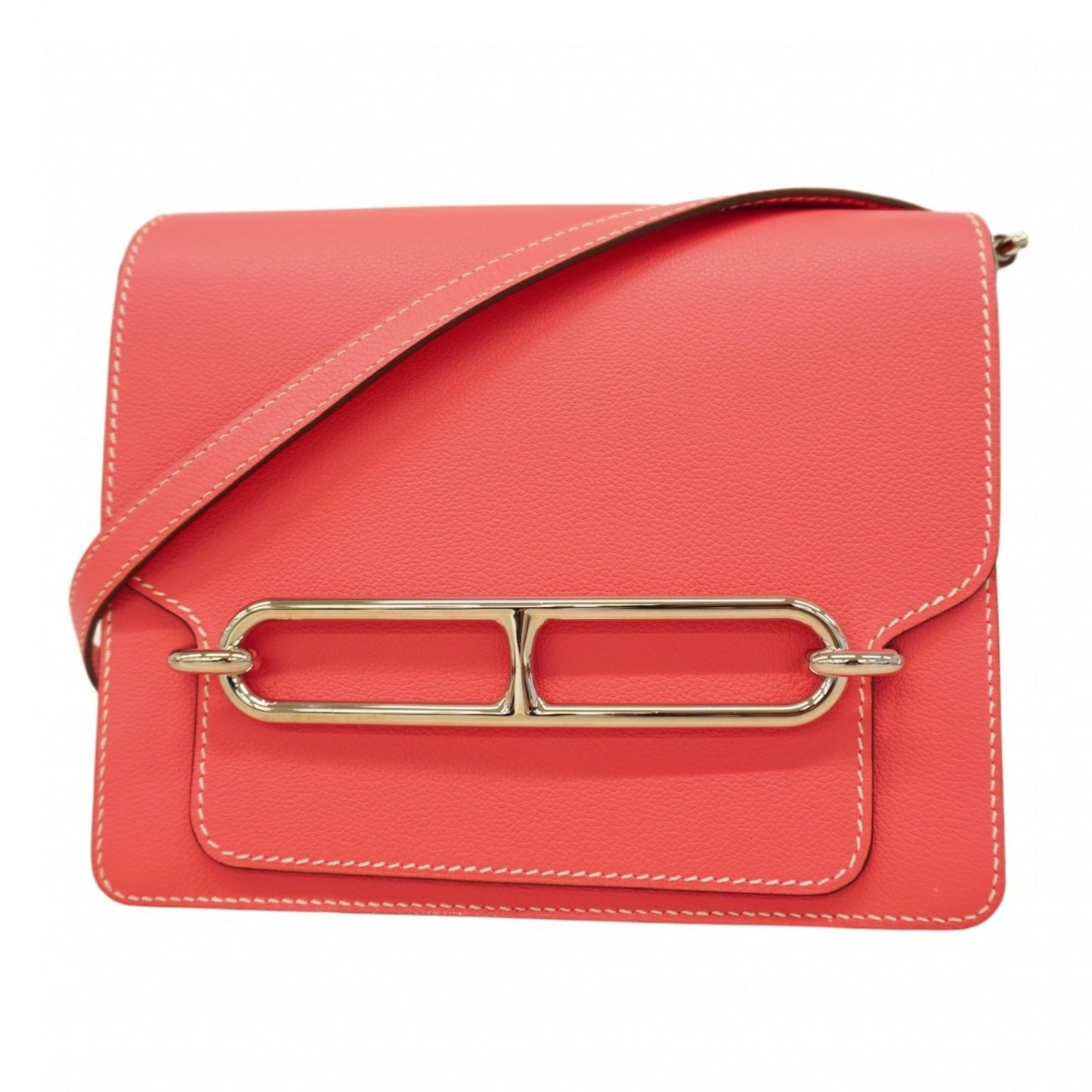 Hermes Rose Tyrien Shoulder Bag (Pre-Owned)