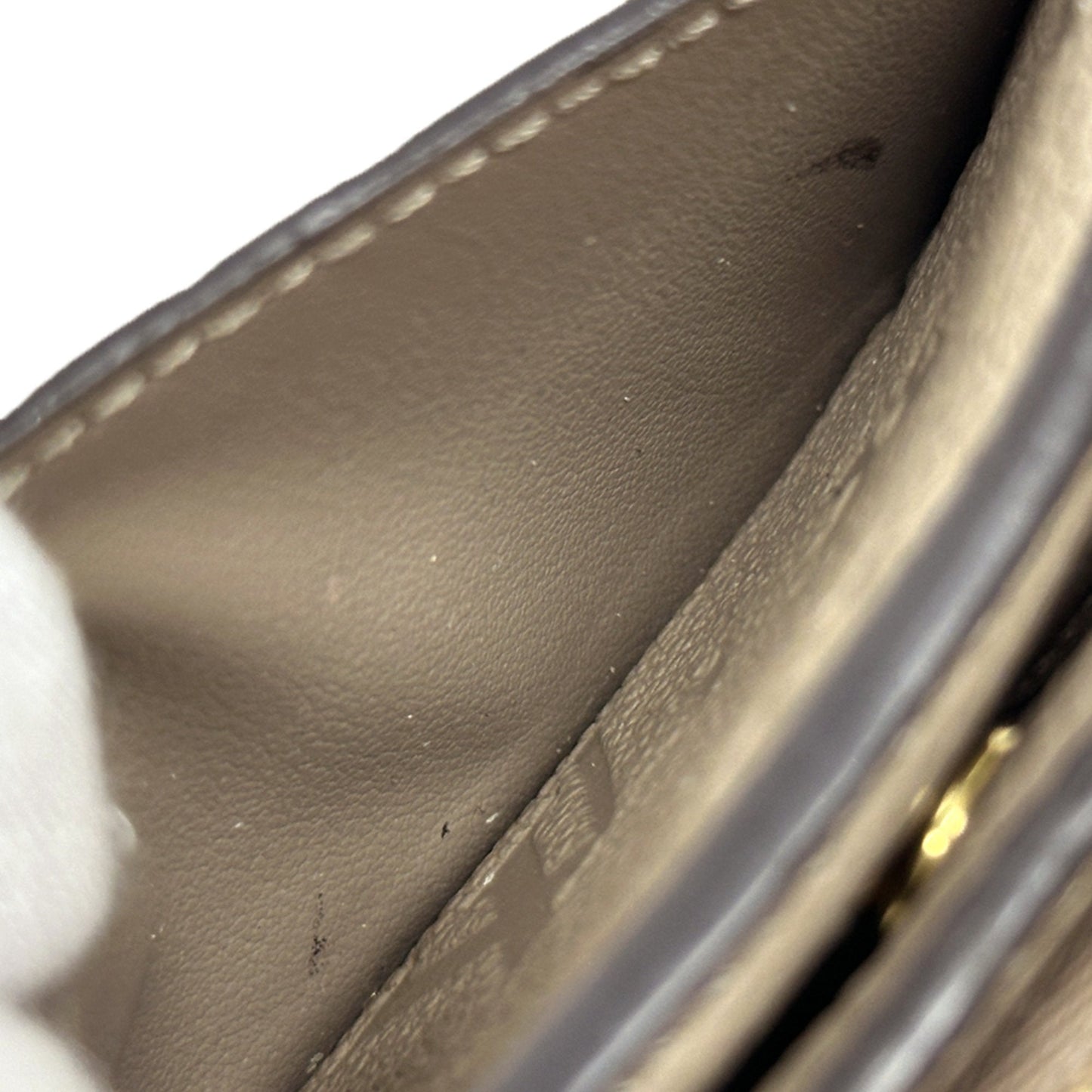 Louis Vuitton Beige Tourterelle Monogram Empreinte Wallet (Bi-Fold) (Pre-Owned)