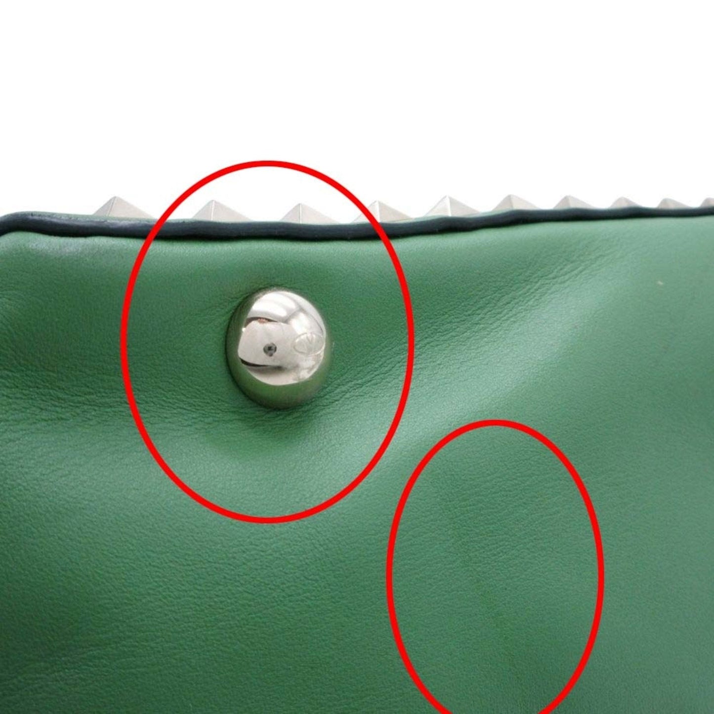 Valentino Garavani Green Handbag Tote Bag (Pre-Owned)