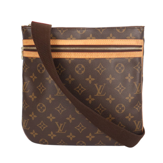 Louis Vuitton Brown Monogram Canvas Shoulder Bag (Pre-Owned)