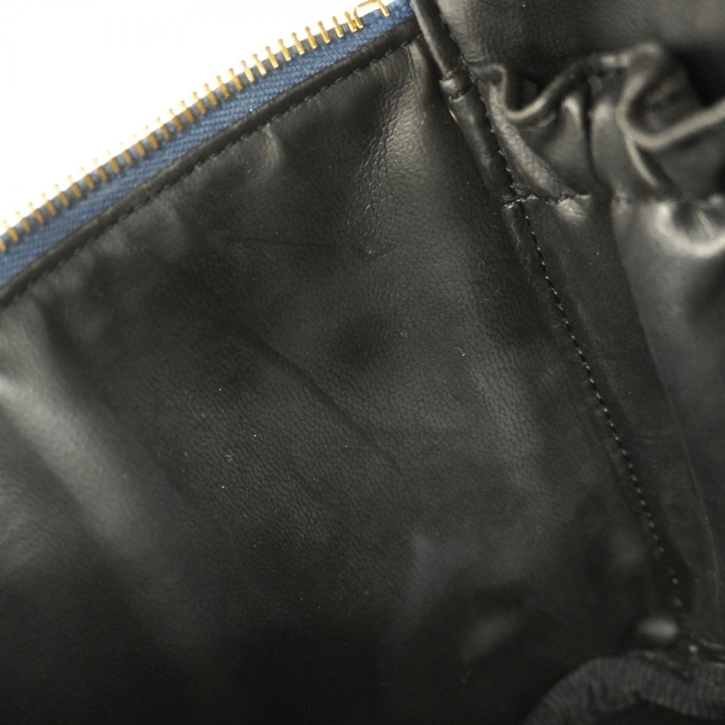 Chanel Blue Denim Vanity Bag (Pre-Owned)