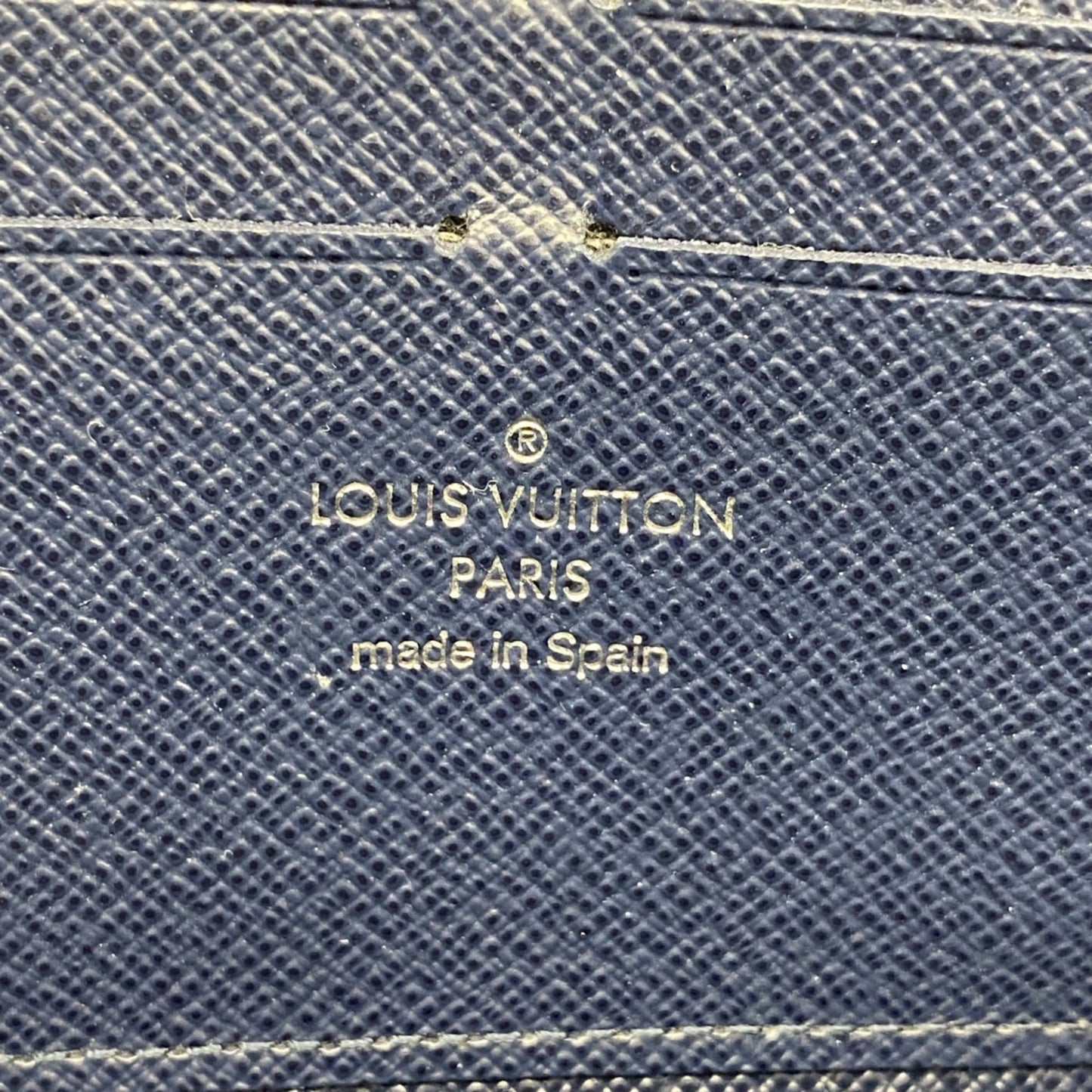 Louis Vuitton Indigo Long Wallet (Bi-Fold) (Pre-Owned)