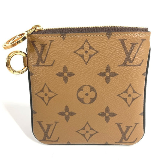 Louis Vuitton Brown Monogram Reverse Monogram Reverse Coin Purse/Coin Case (Pre-Owned)