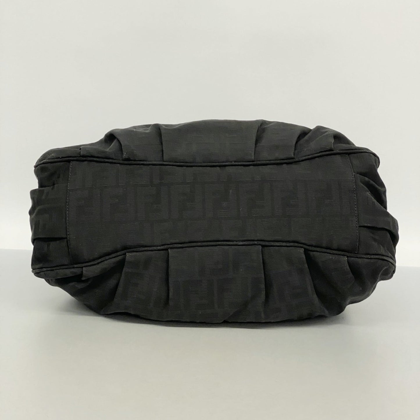 Fendi Black Nylon Canvas Tote Bag (Pre-Owned)