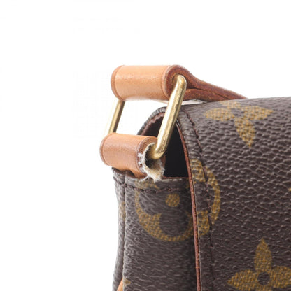 Louis Vuitton Brown Pvc Leather Shoulder Bag (Pre-Owned)