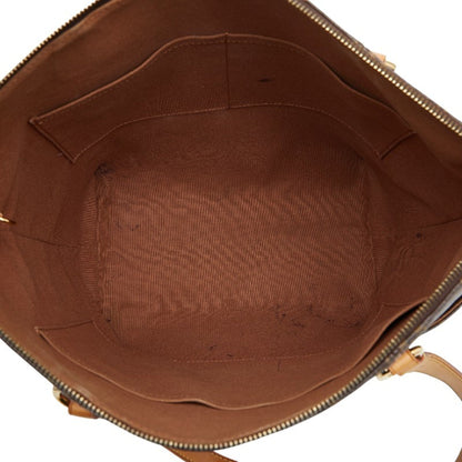 Louis Vuitton Brown Pvc Leather Shoulder Bag Tote Bag (Pre-Owned)