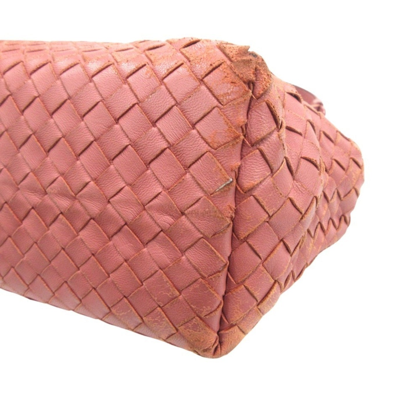 Bottega Veneta Pink Leather Tote Bag (Pre-Owned)