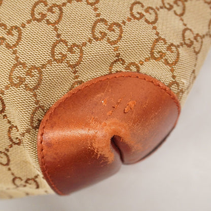 Gucci Brown Canvas Tote Bag (Pre-Owned)