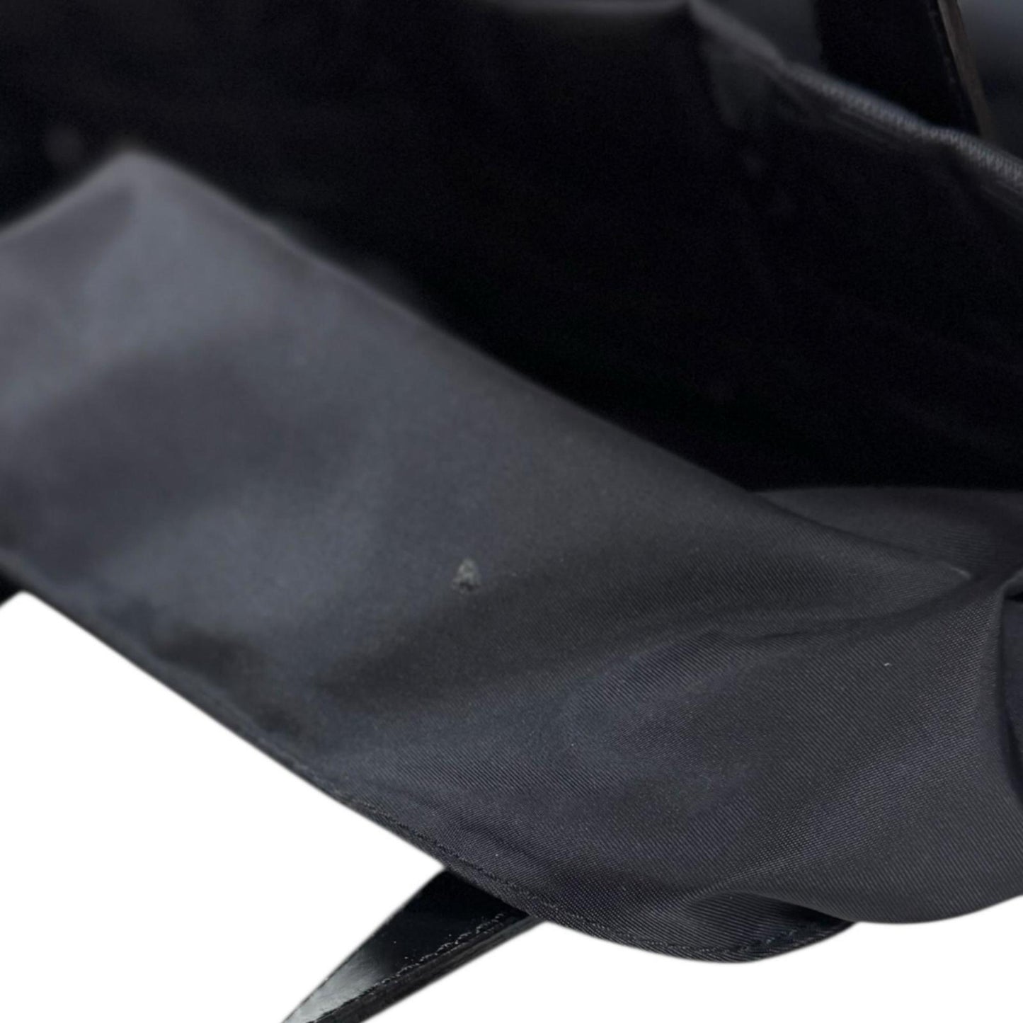 Chanel Black Nylon Jacquard Tote Bag (Pre-Owned)