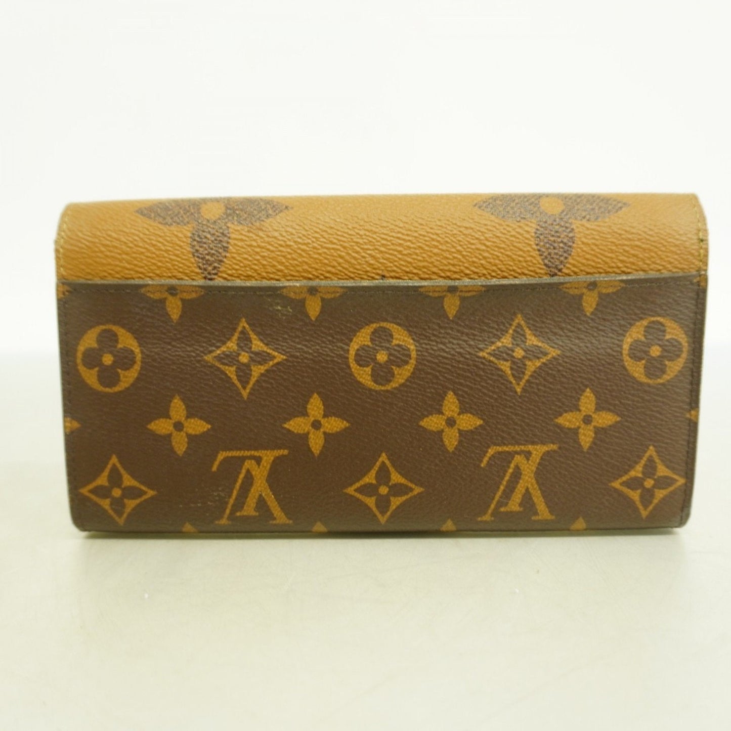 Louis Vuitton Brown Long Wallet (Bi-Fold) (Pre-Owned)
