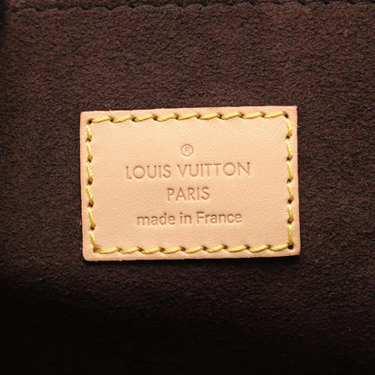 Louis Vuitton Brown Pvc Coated Canvas Leather Handbag Pochette (Pre-Owned)