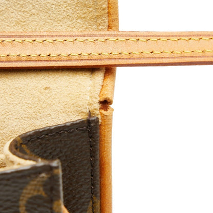 Louis Vuitton Brown Pvc Leather Pochette Shoulder Bag (Pre-Owned)