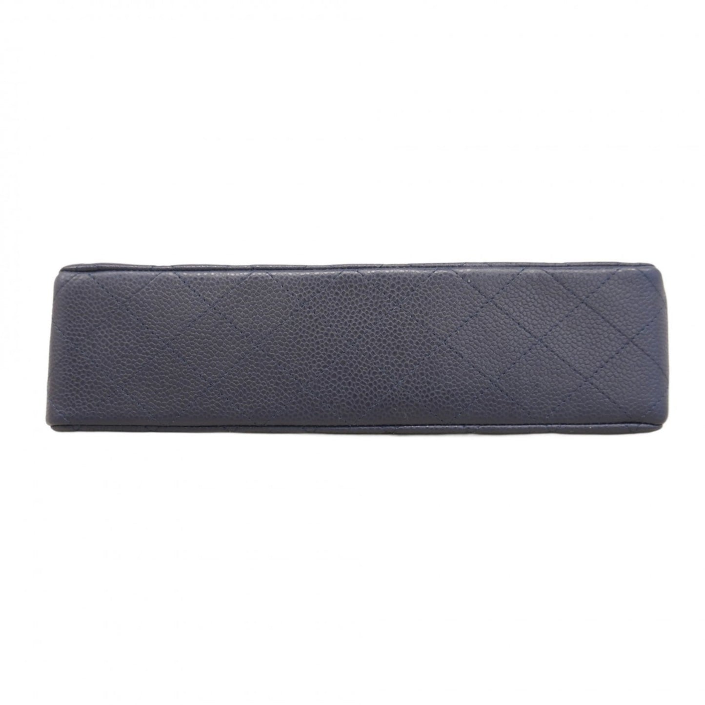 Chanel Navy Grained Calfskin Shoulder Bag (Pre-Owned)