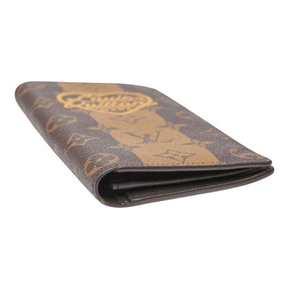 Louis Vuitton Brown Pvc Long Wallet (Bi-Fold) (Pre-Owned)