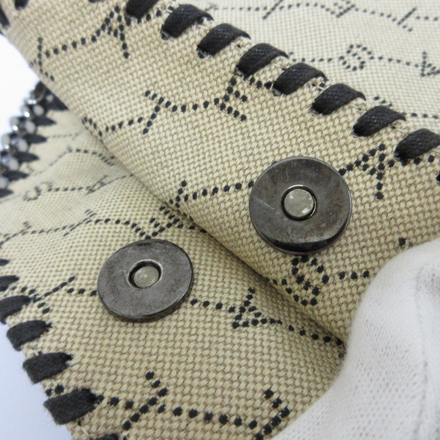 Stella Mccartney Beige Shoulder Bag Tote Bag (Pre-Owned)