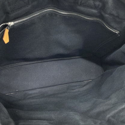 Hermes Black Canvas Tote Bag (Pre-Owned)