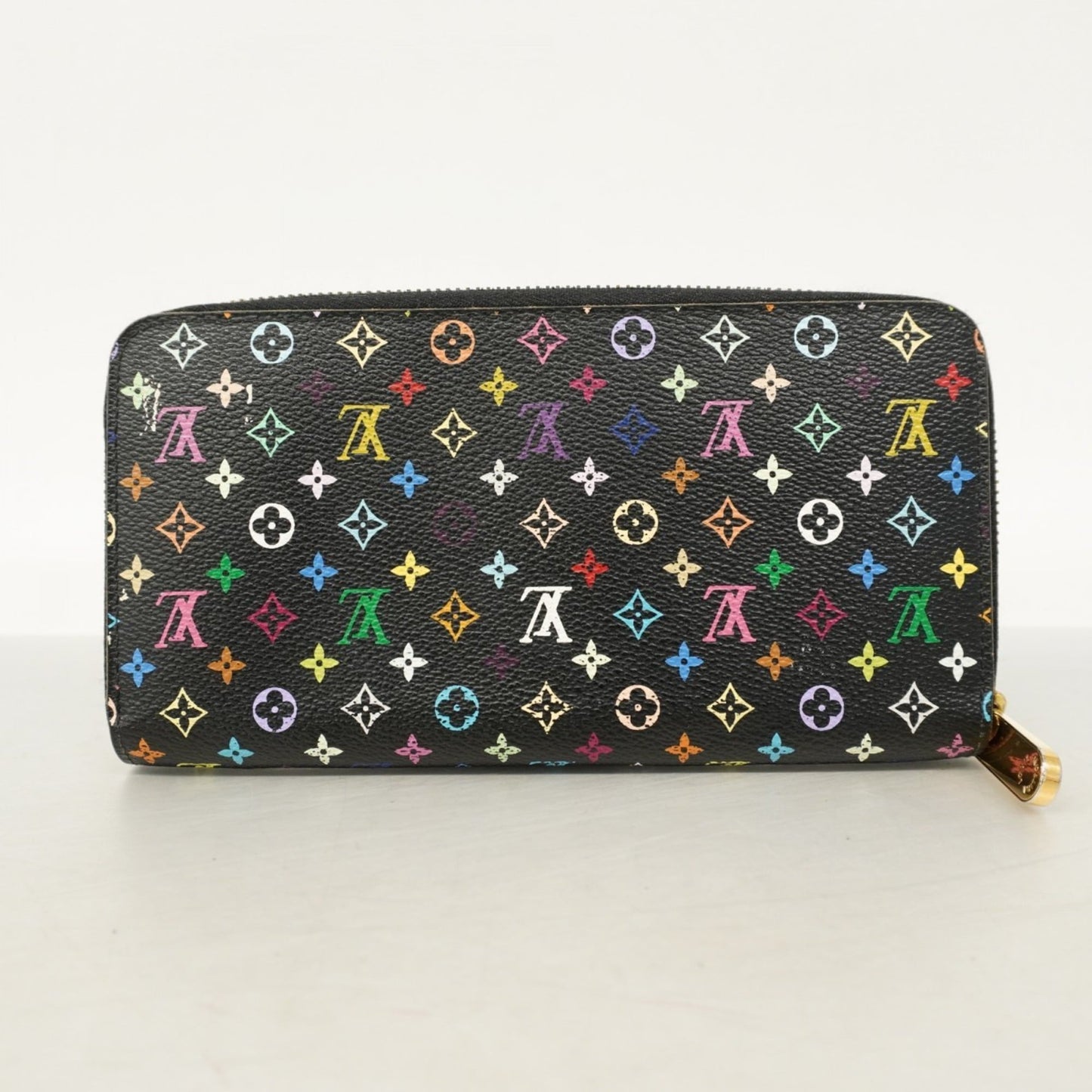 Louis Vuitton Grenade Noir Long Wallet (Bi-Fold) (Pre-Owned)