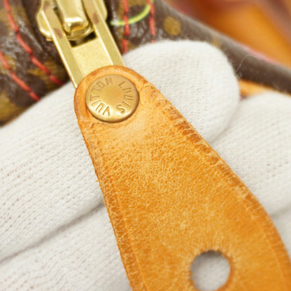 Louis Vuitton Brown Red Color Handbag (Pre-Owned)