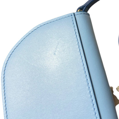 Burberry Blue Shoulder Bag (Pre-Owned)