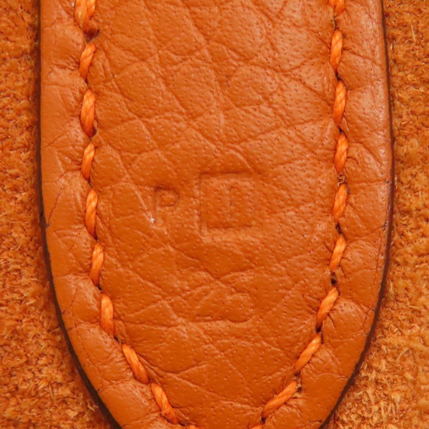 Hermes Orange Taurillon Clemence Leather Tote Bag (Pre-Owned)