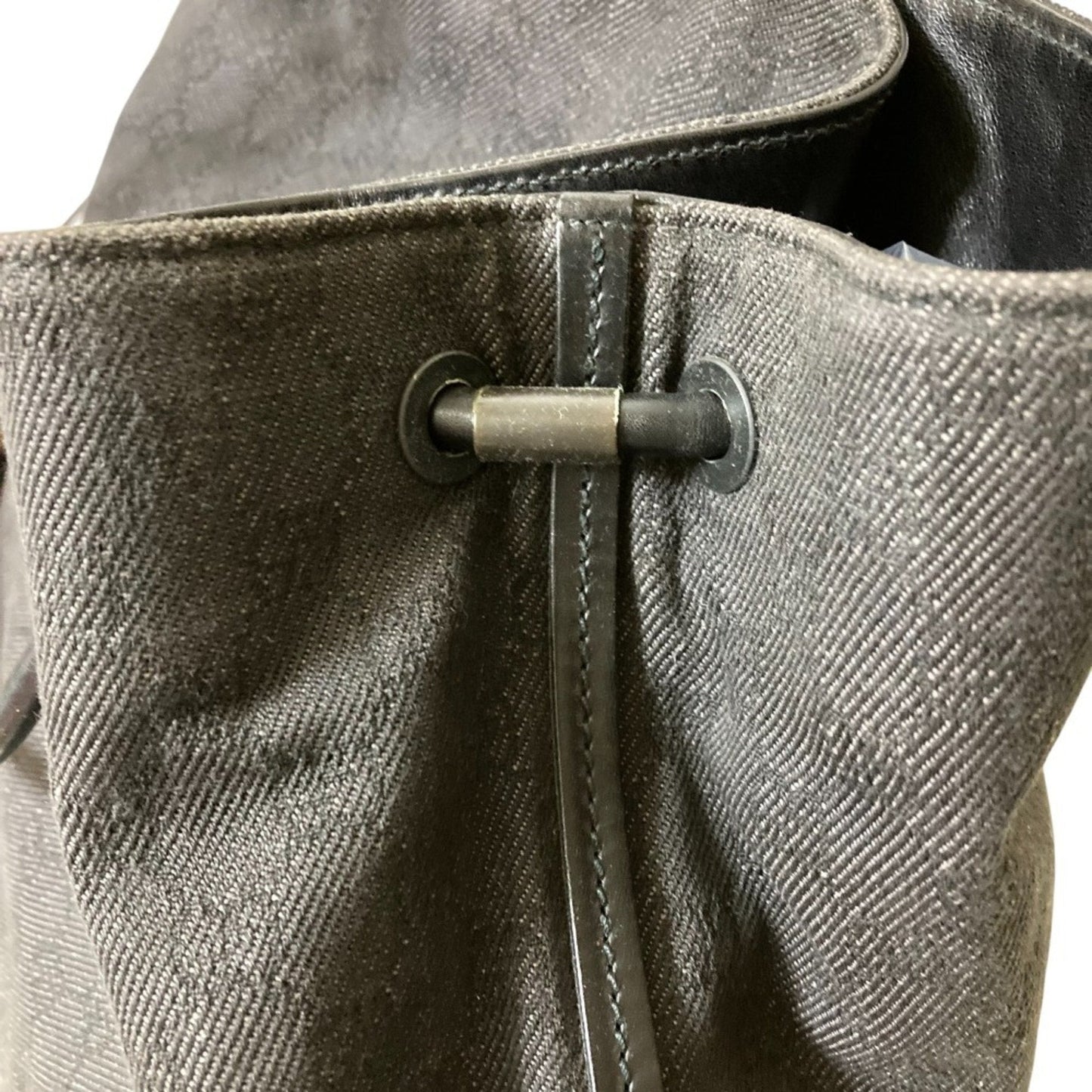 Gucci Dark Gray Gray Tote Bag (Pre-Owned)