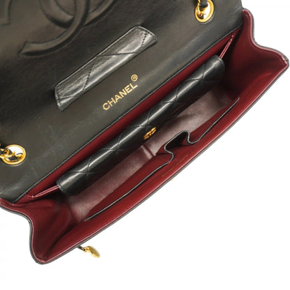 Chanel Black Leather Shoulder Bag (Pre-Owned)