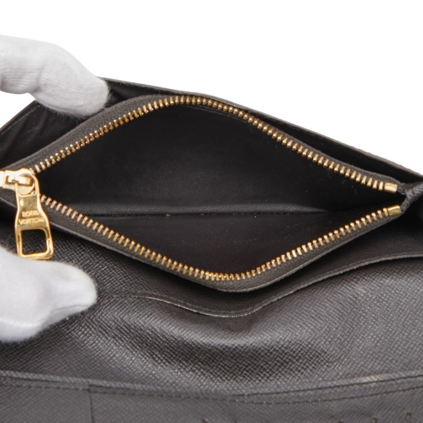 Louis Vuitton Brown Pvc Long Wallet (Bi-Fold) (Pre-Owned)