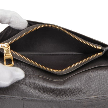 Louis Vuitton Brown Pvc Long Wallet (Bi-Fold) (Pre-Owned)