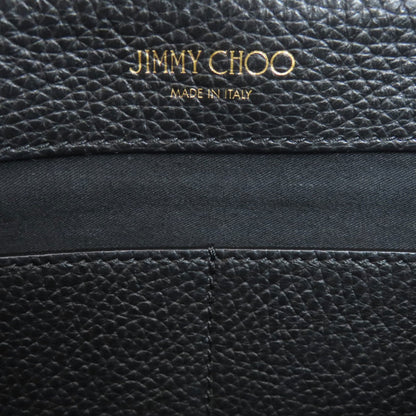 Jimmy Choo Black Leather Tote Bag (Pre-Owned)