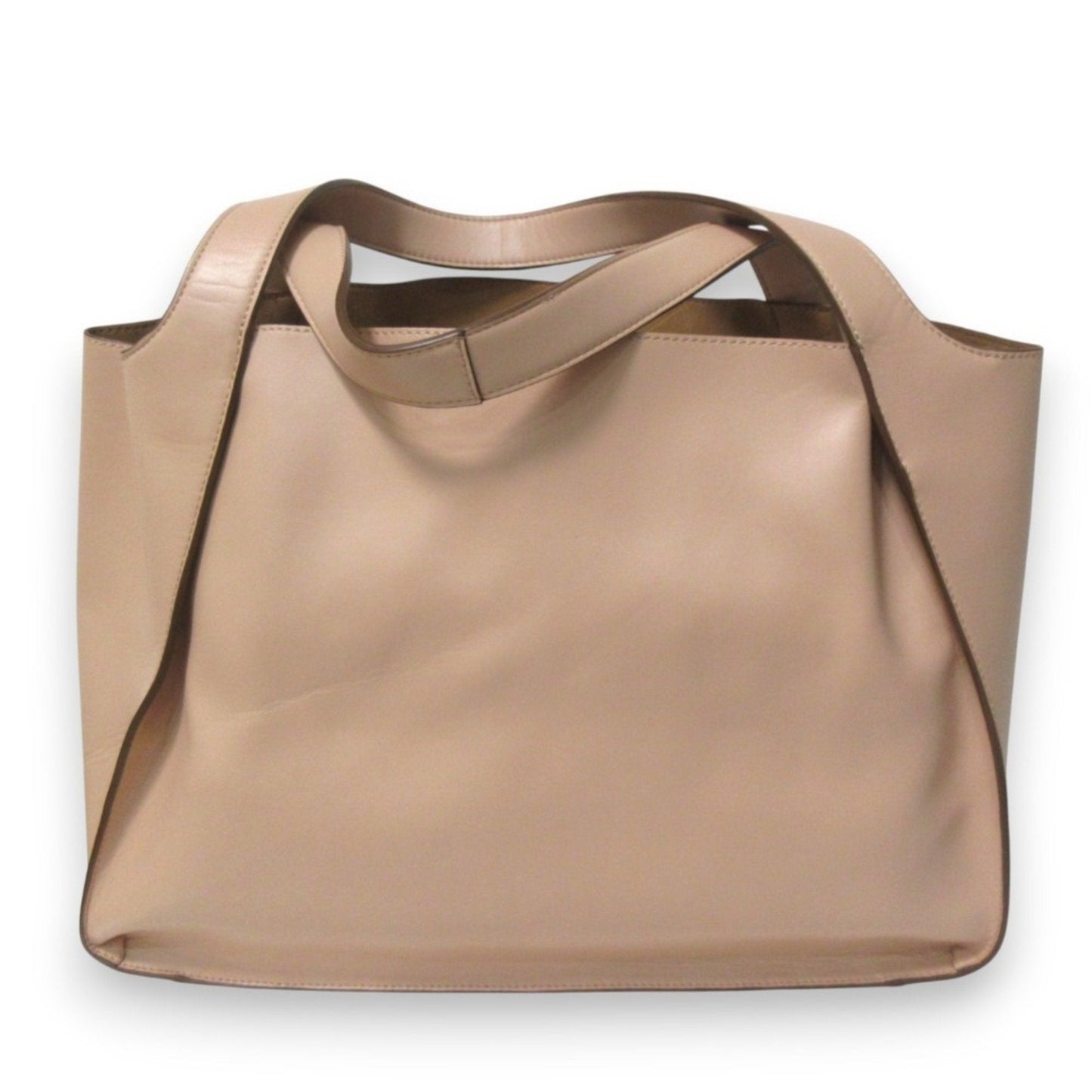 Stella Mccartney Pink Beige Pouch Tote Bag (Pre-Owned)