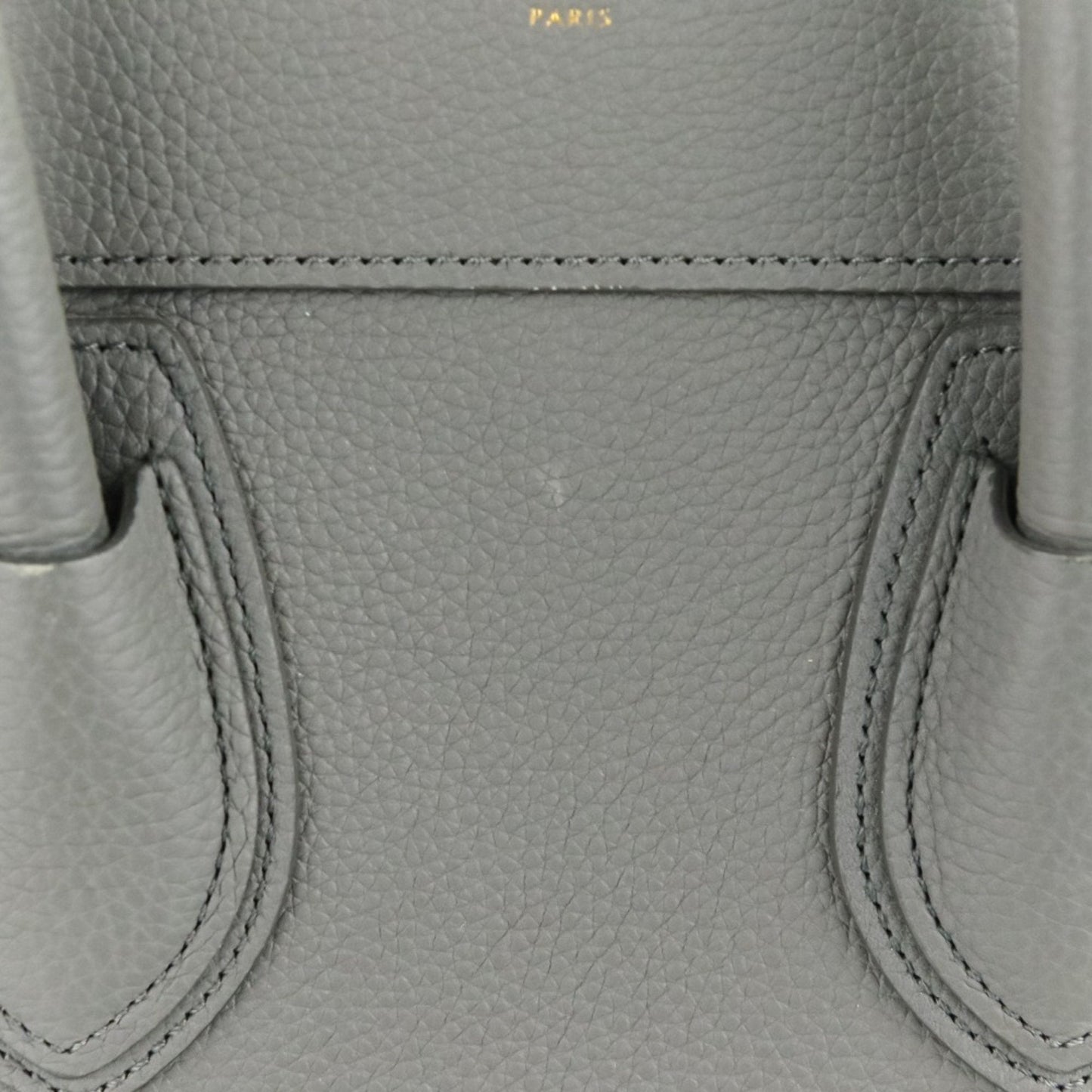 Celine Gray Leather Tote Bag (Pre-Owned)