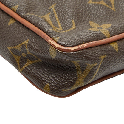 Louis Vuitton Brown Pvc Leather Shoulder Bag (Pre-Owned)