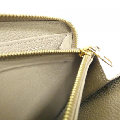 Louis Vuitton Tourterelle Leather Long Wallet (Bi-Fold) (Pre-Owned)