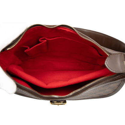 Louis Vuitton Brown Pvc Leather Handbag Shoulder Bag (Pre-Owned)