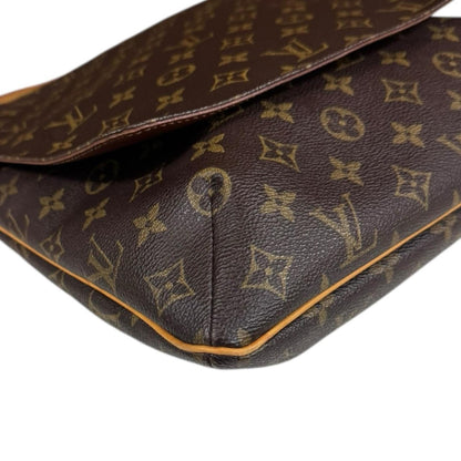 Louis Vuitton Brown Monogram Shoulder Bag (Pre-Owned)