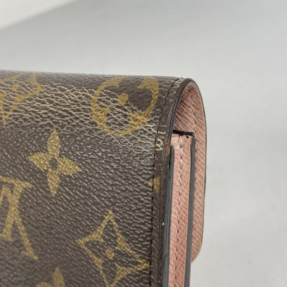 Louis Vuitton Brown Rose Ballerine Long Wallet (Bi-Fold) (Pre-Owned)