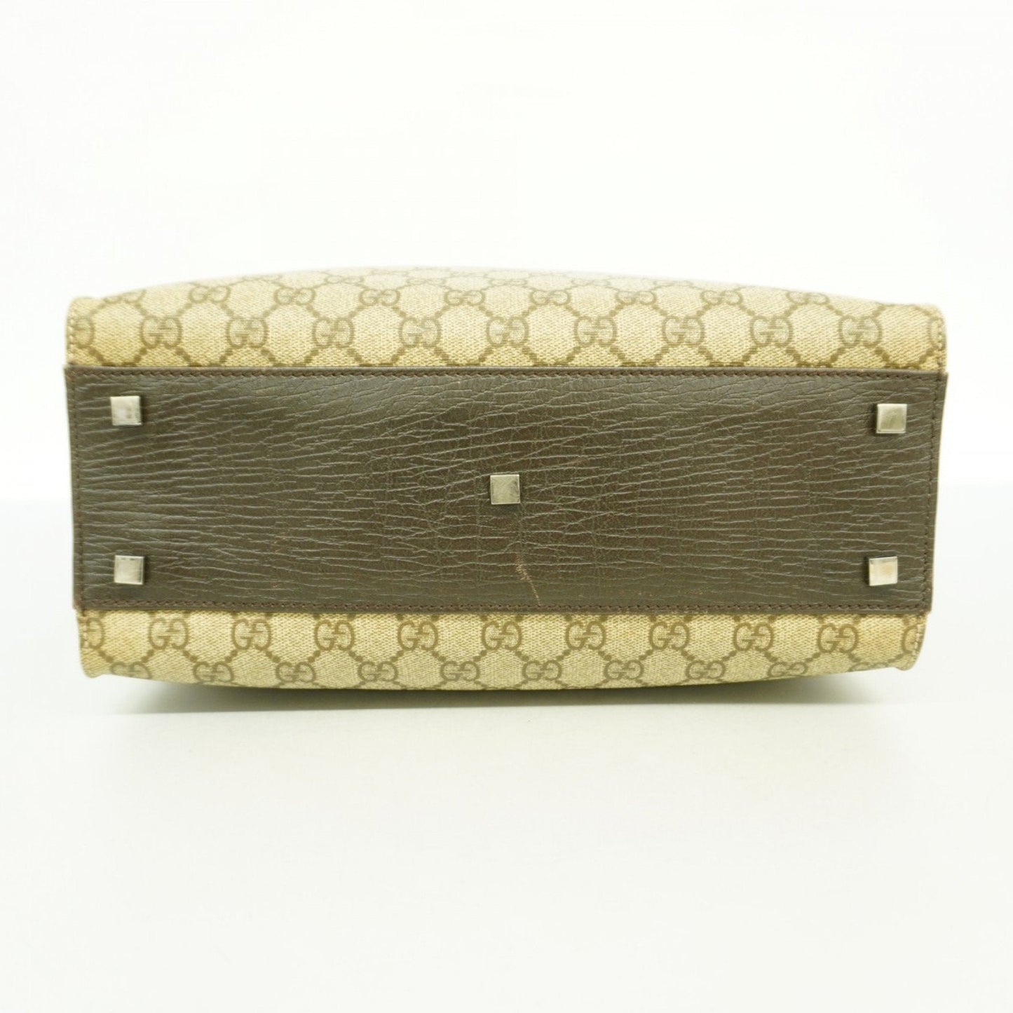 Gucci Brown Pvc Tote Bag (Pre-Owned)