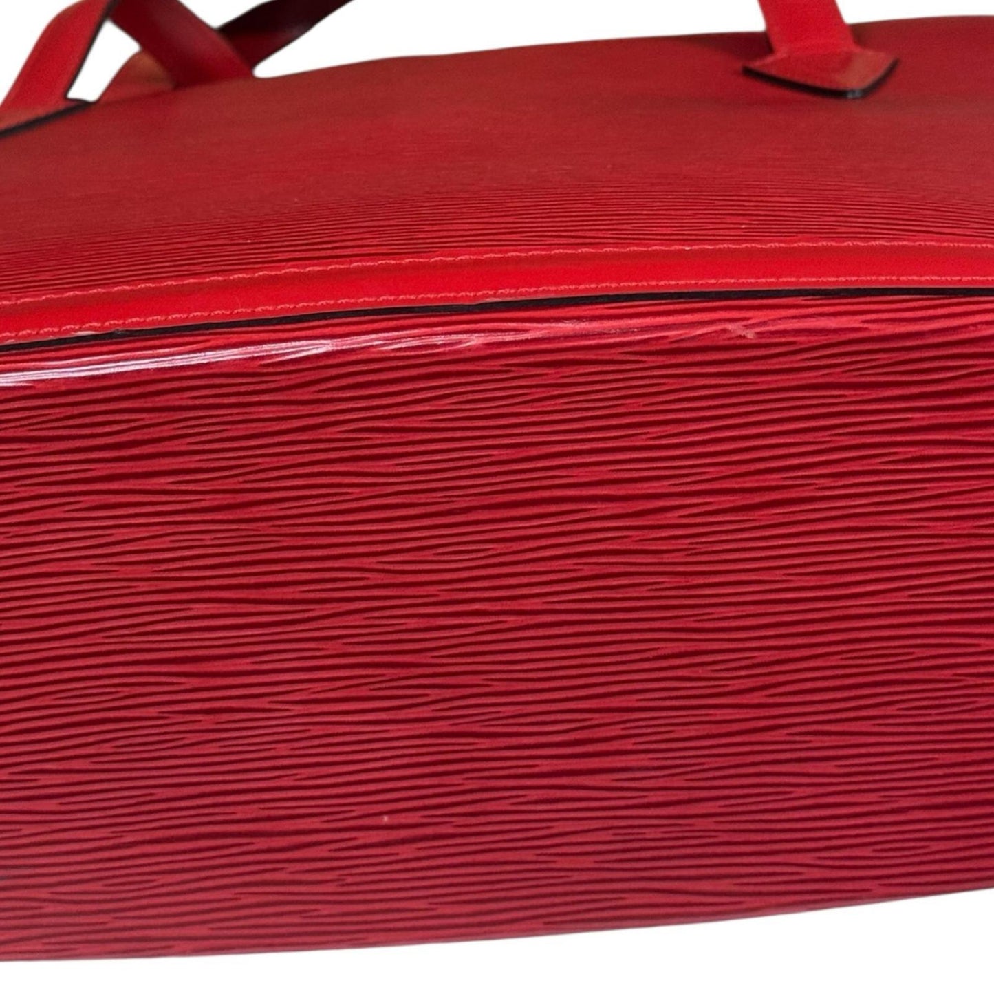 Louis Vuitton Epi Castilian Red Red Color Epi Leather Shoulder Bag (Pre-Owned)