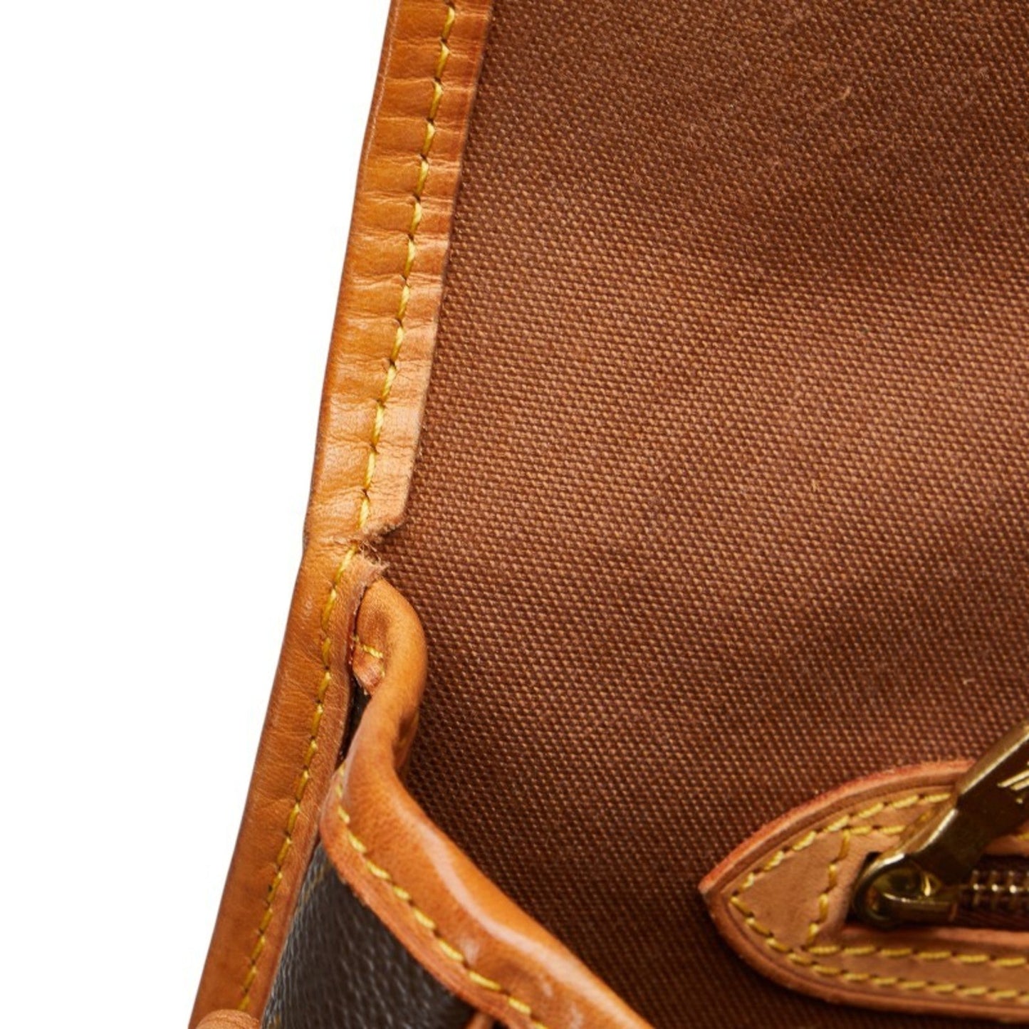 Louis Vuitton Brown Pvc Leather Shoulder Bag (Pre-Owned)