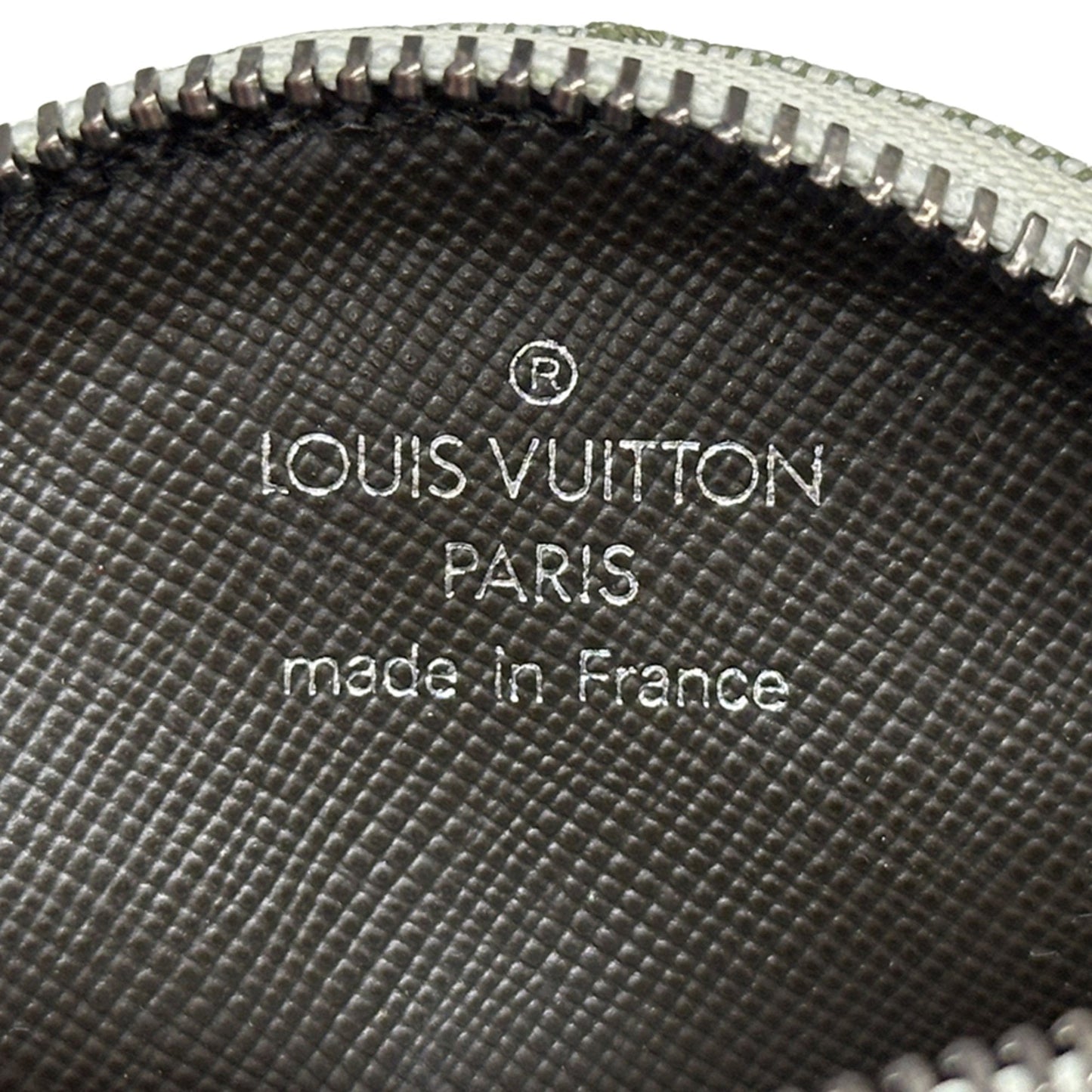 Louis Vuitton Green Multi-Color Yellow Canvas Leather Coin Purse/Coin Case (Pre-Owned)