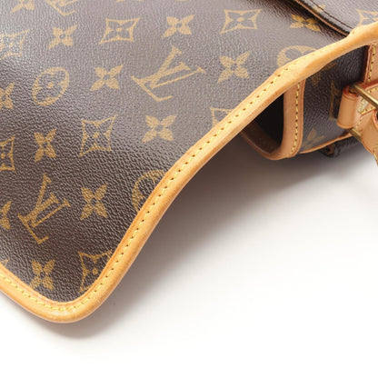 Louis Vuitton Brown Pvc Leather Shoulder Bag (Pre-Owned)