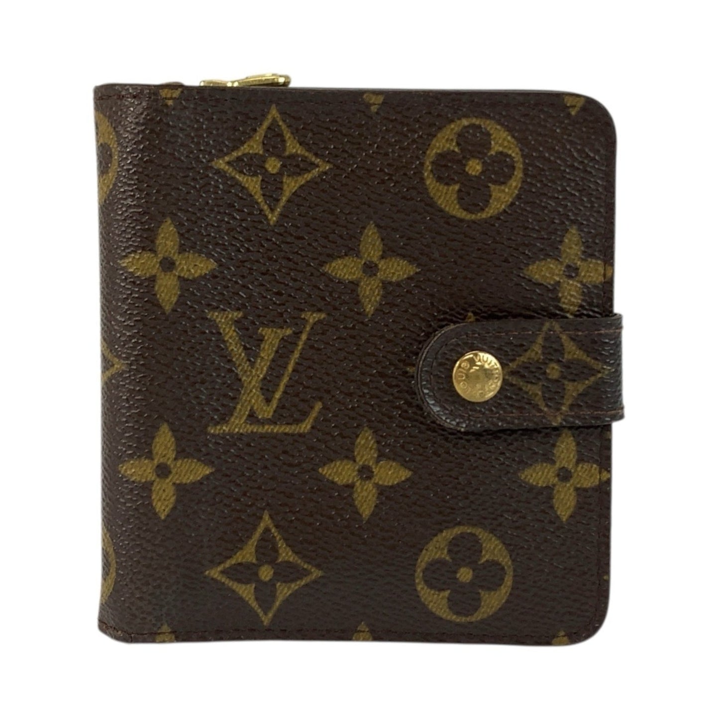 Louis Vuitton Brown Monogram Monogram Wallet (Bi-Fold) (Pre-Owned)