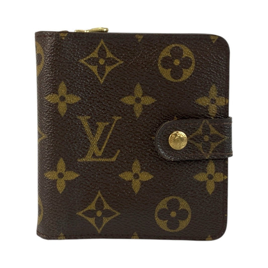 Louis Vuitton Brown Monogram Monogram Wallet (Bi-Fold) (Pre-Owned)