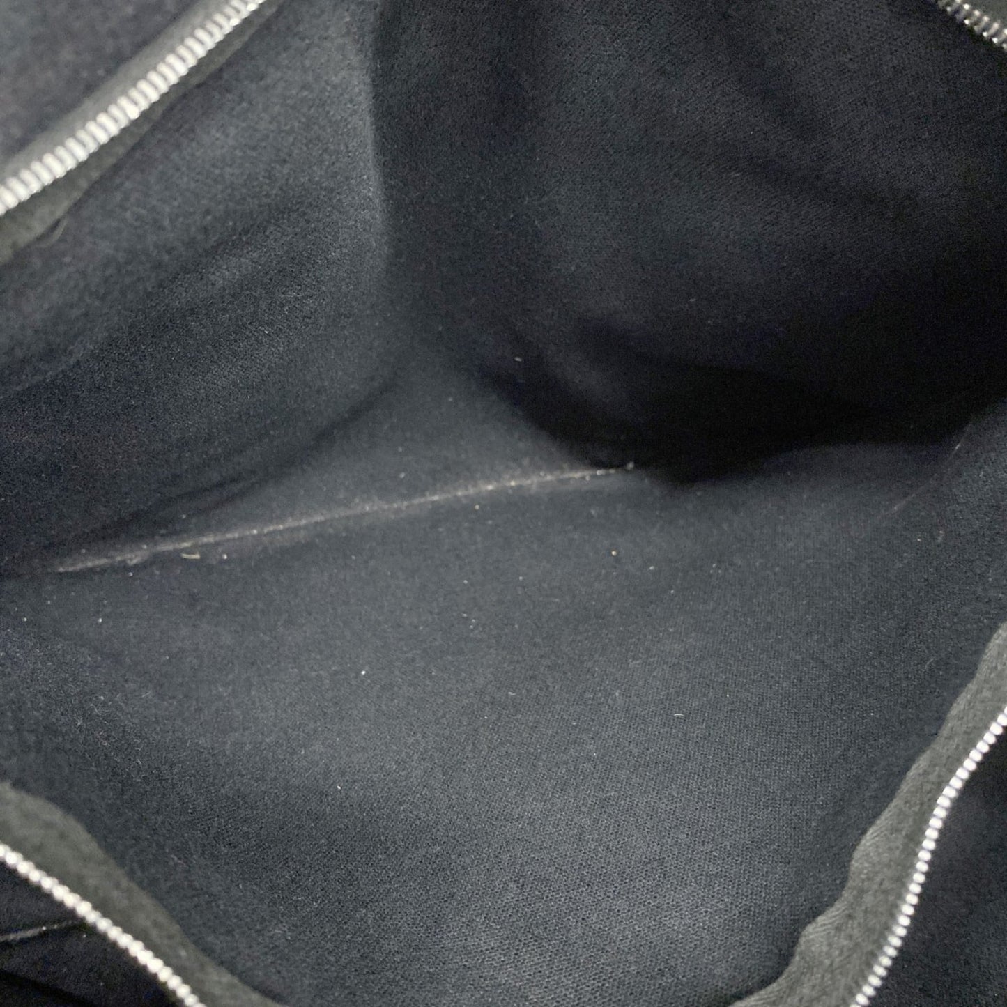 Hermes Black Canvas Tote Bag (Pre-Owned)