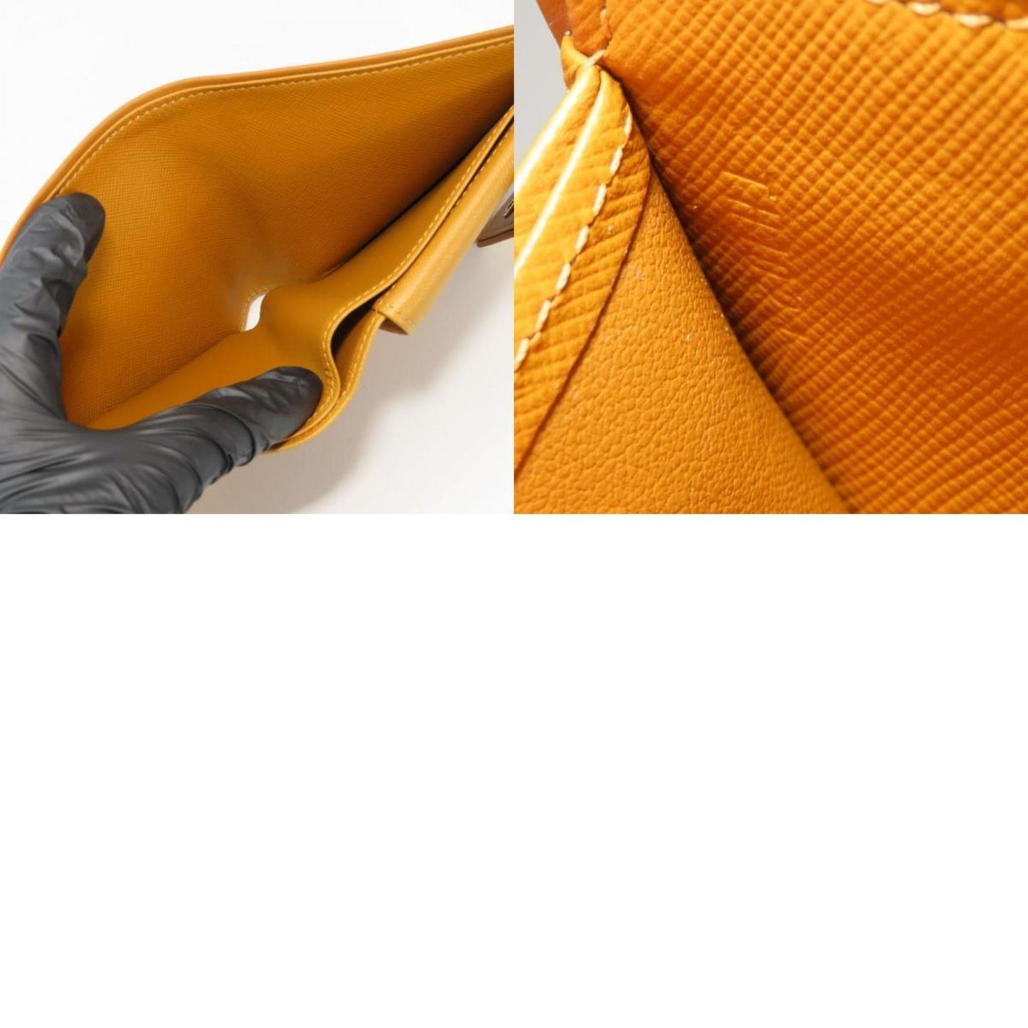 Louis Vuitton Beige Monogram Mini Wallet (Tri-Fold) (Pre-Owned)