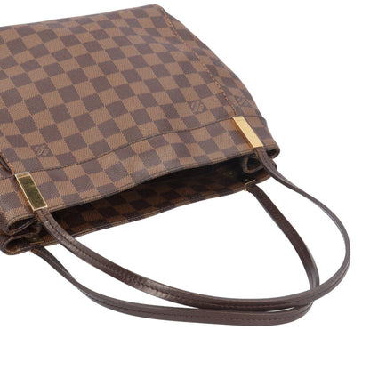 Louis Vuitton Brown Damier Canvas Shoulder Bag (Pre-Owned)