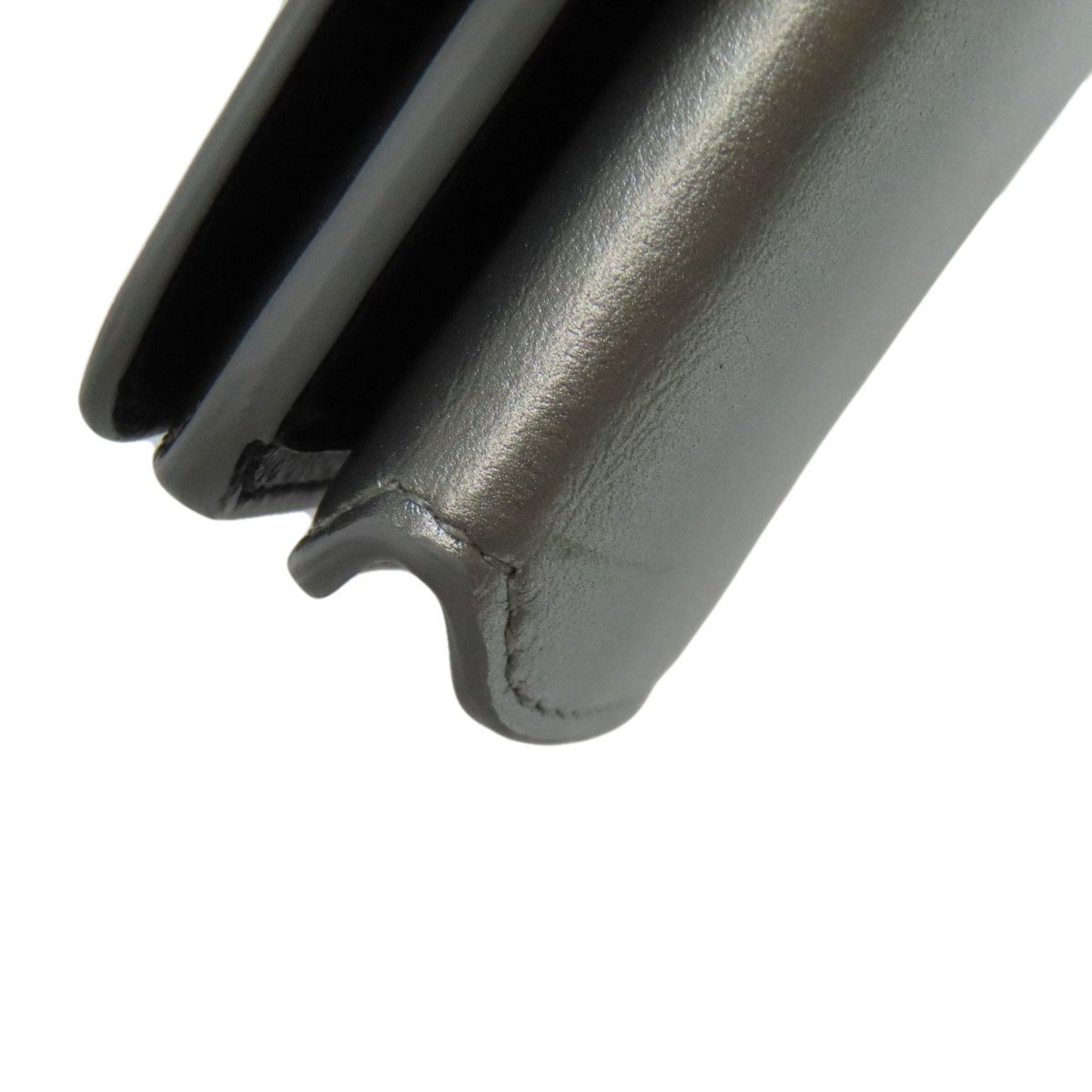 Balenciaga Silver Leather Wallet (Tri-Fold) (Pre-Owned)