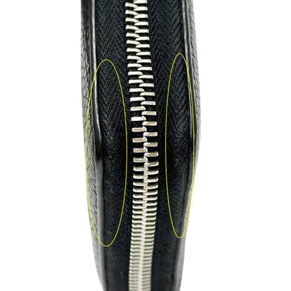 Gucci Black Leather Long Wallet (Bi-Fold) (Pre-Owned)