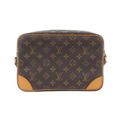 Louis Vuitton Marron Coated Canvas Shoulder Bag (Pre-Owned)